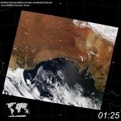 Level 1B Image at: 0125 UTC