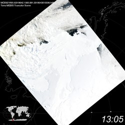 Level 1B Image at: 1305 UTC