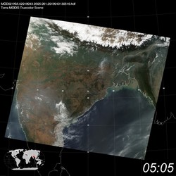 Level 1B Image at: 0505 UTC