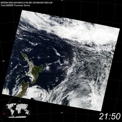 Level 1B Image at: 2150 UTC