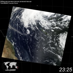 Level 1B Image at: 2325 UTC