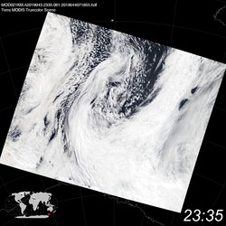 Level 1B Image at: 2335 UTC