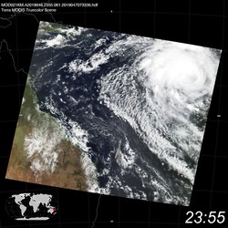 Level 1B Image at: 2355 UTC