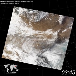 Level 1B Image at: 0345 UTC