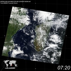 Level 1B Image at: 0720 UTC