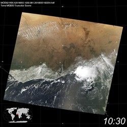 Level 1B Image at: 1030 UTC