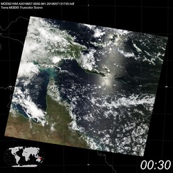 Level 1B Image at: 0030 UTC