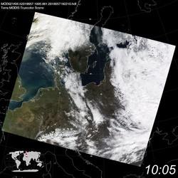 Level 1B Image at: 1005 UTC