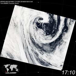 Level 1B Image at: 1710 UTC