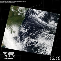 Level 1B Image at: 1310 UTC