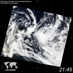 Level 1B Image at: 2145 UTC