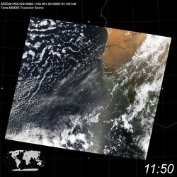 Level 1B Image at: 1150 UTC