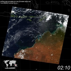 Level 1B Image at: 0210 UTC