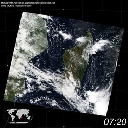 Level 1B Image at: 0720 UTC