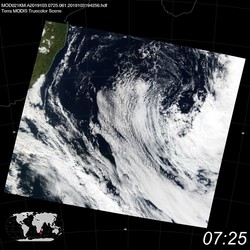 Level 1B Image at: 0725 UTC