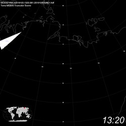 Level 1B Image at: 1320 UTC