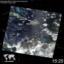 Level 1B Image at: 1525 UTC