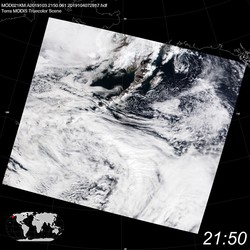 Level 1B Image at: 2150 UTC