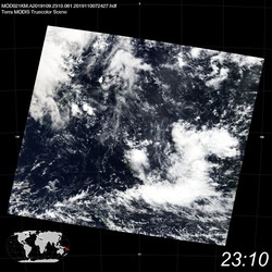 Level 1B Image at: 2310 UTC