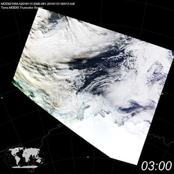 Level 1B Image at: 0300 UTC