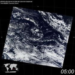 Level 1B Image at: 0500 UTC