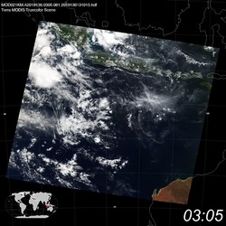 Level 1B Image at: 0305 UTC