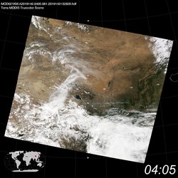 Level 1B Image at: 0405 UTC