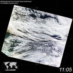 Level 1B Image at: 1105 UTC