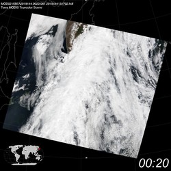 Level 1B Image at: 0020 UTC