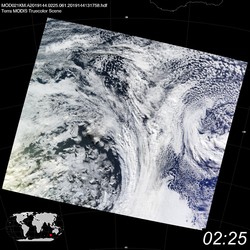 Level 1B Image at: 0225 UTC