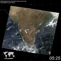 Level 1B Image at: 0525 UTC