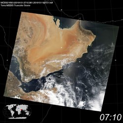 Level 1B Image at: 0710 UTC