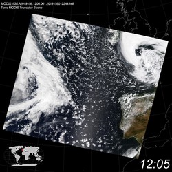 Level 1B Image at: 1205 UTC