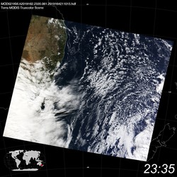 Level 1B Image at: 2335 UTC