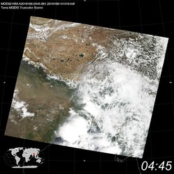 Level 1B Image at: 0445 UTC