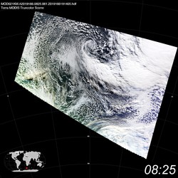 Level 1B Image at: 0825 UTC