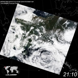 Level 1B Image at: 2110 UTC