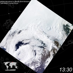 Level 1B Image at: 1330 UTC