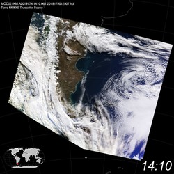 Level 1B Image at: 1410 UTC