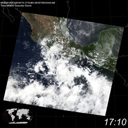 Level 1B Image at: 1710 UTC