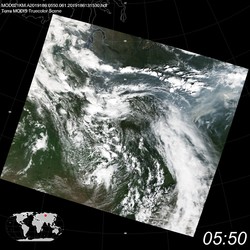 Level 1B Image at: 0550 UTC