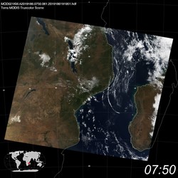 Level 1B Image at: 0750 UTC