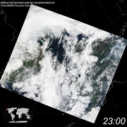 Level 1B Image at: 2300 UTC