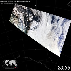 Level 1B Image at: 2335 UTC