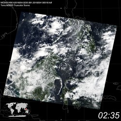 Level 1B Image at: 0235 UTC