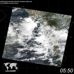 Level 1B Image at: 0550 UTC