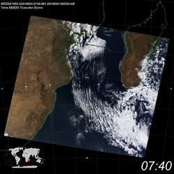 Level 1B Image at: 0740 UTC