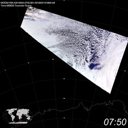 Level 1B Image at: 0750 UTC