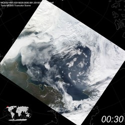 Level 1B Image at: 0030 UTC