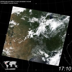 Level 1B Image at: 1710 UTC